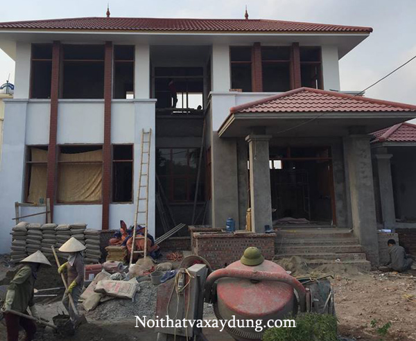Sản xuất và lắp đặt cửa nhôm hệ Xingfa vân gỗ tại Xuân Trường, Nam Định